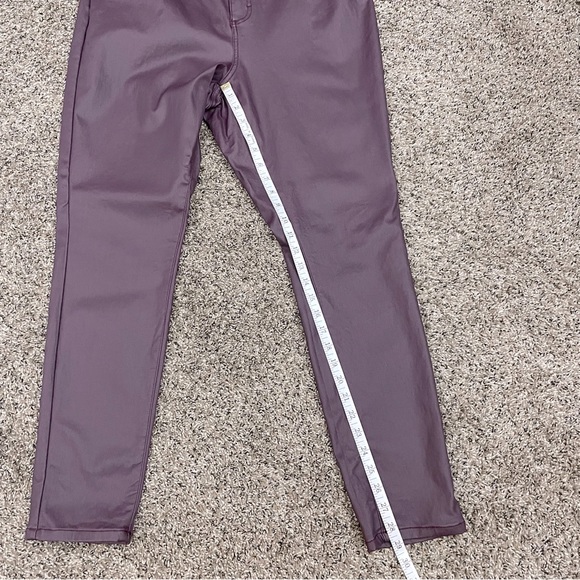 Jennifer Lopez Coated Sculpt Skinny Jeans Sz 18 - Picture 6 of 8